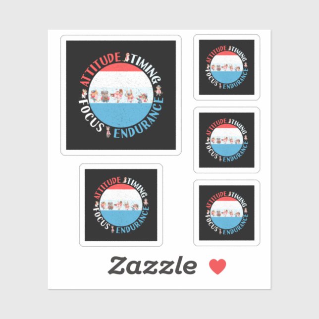 Baseball Player Mindset - Red White Blue (Sheet)