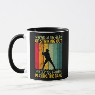 Baseball Player Motivation Mug