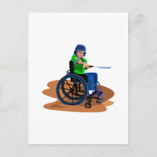 Baseball Player Postcard