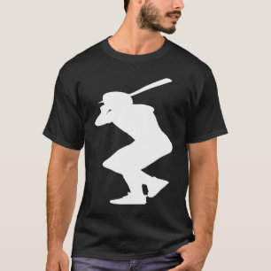 Baseball Player Silhouette T-Shirt