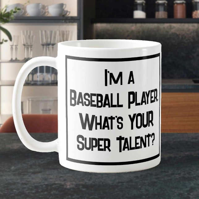 Baseball Player Super Talent. Coffee Mug (Creator Uploaded)