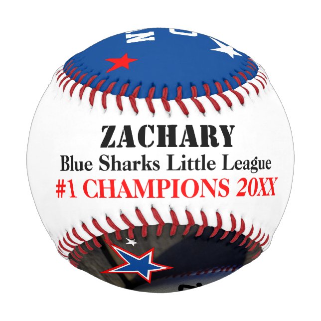 Baseball Player Team Name Champions  (Front)
