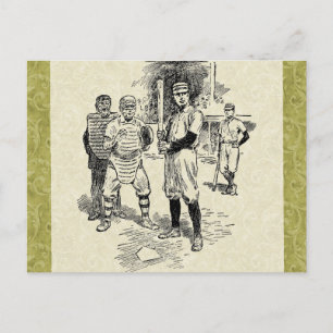 Baseball:Players Postcard