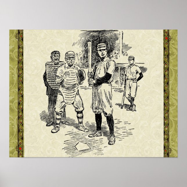 Baseball:Players Poster (Front)