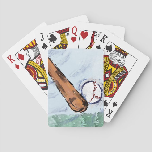 BASEBALL PLAYING CARDS (Back)