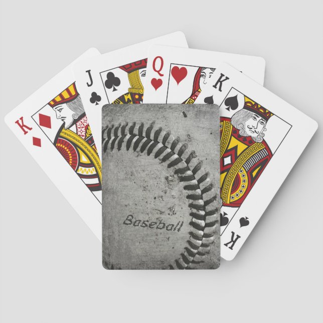 Baseball Playing Cards (Back)