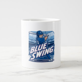 Baseball Playoff Championship Spirit Design Large Coffee Mug