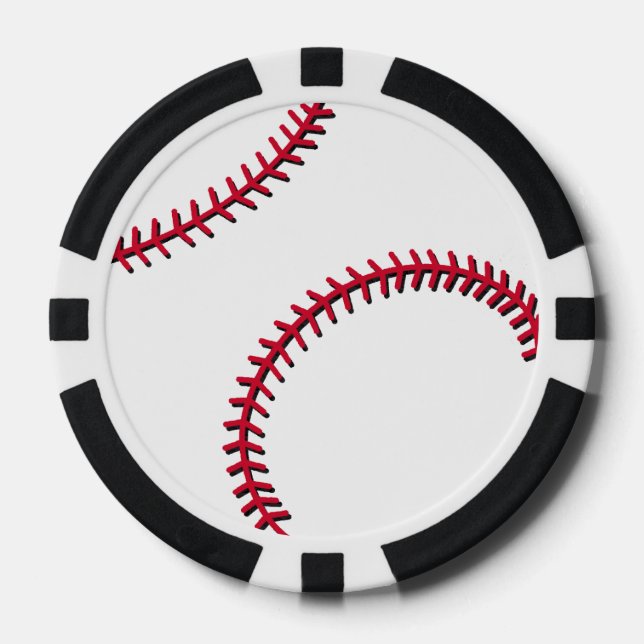 Baseball Poker Chips (Front)
