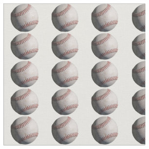 Baseball Polkadot Fabric
