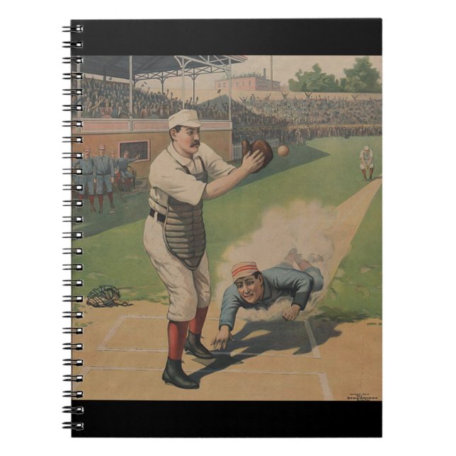 Baseball Poster Notebook (Front)