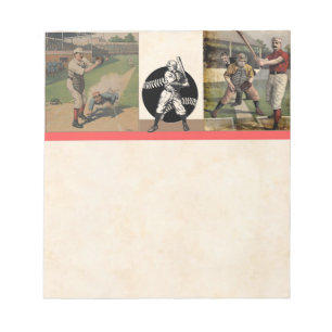 Baseball Poster Notepad