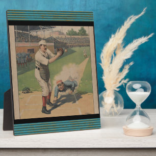 Baseball Poster Plaque