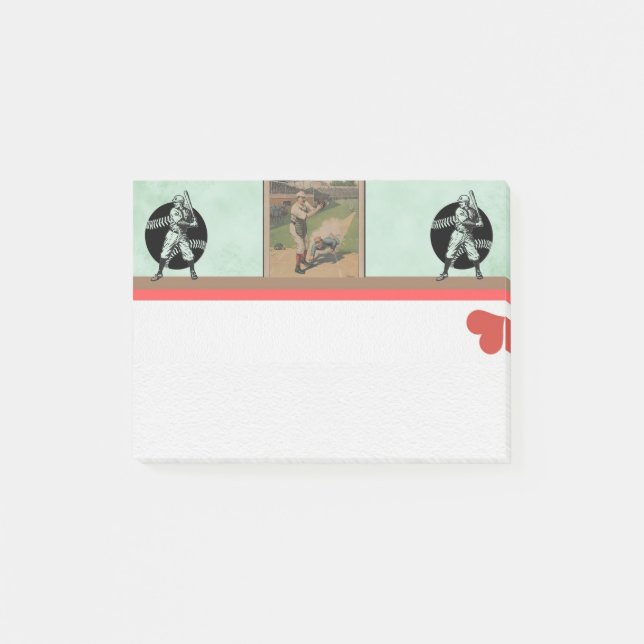Baseball Poster Post-it Notes (Front)