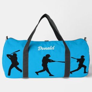 Baseball Print Cut Sew Bag