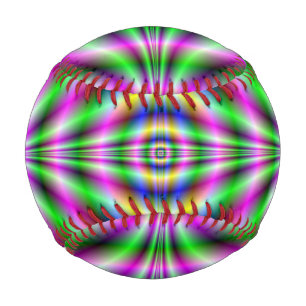 Baseball  Psychedelic Neon Eye