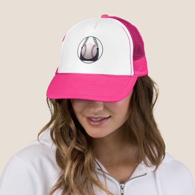 Baseball Purse Charm Trucker Hat 👜🎀 (In Situ)