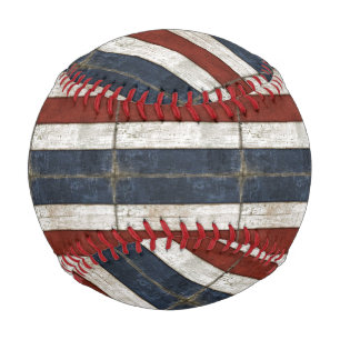 Baseball red white blue sports outdoors keepsake
