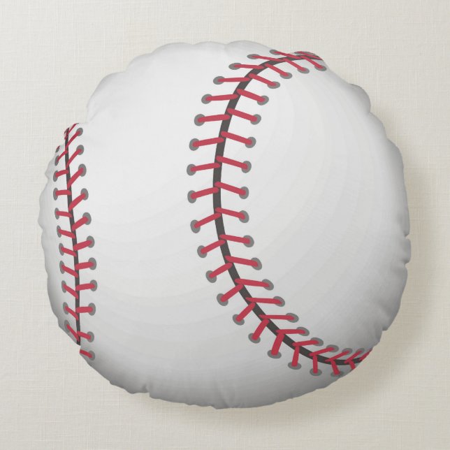 Baseball Round Cushion (Front)