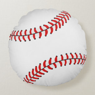 Baseball Round Cushion