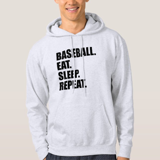 Baseball routine hoodie (Front)