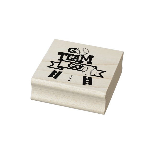 Baseball Rubber Stamp (Stamp)