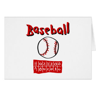 Baseball & Scoreboard