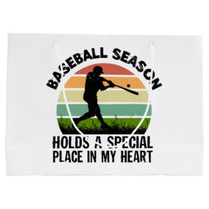 baseball season holds a special pçace in my heart large gift bag