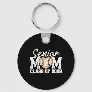 Baseball Senior Mum Cl Of 2025 Graduate Senior Mam Key Ring