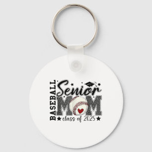 Baseball Senior Mum Cl Of 2025 Graduation Mothers Key Ring