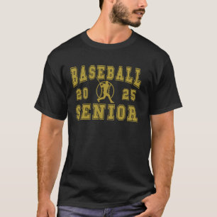 Baseball Senior Night Baseball Senior 2025 Graduat T-Shirt