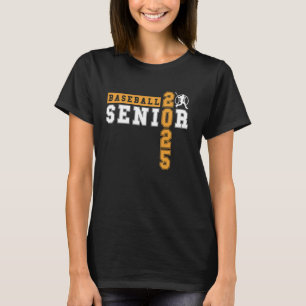 Baseball Senior Night Baseball Senior 2025 Graduat T-Shirt