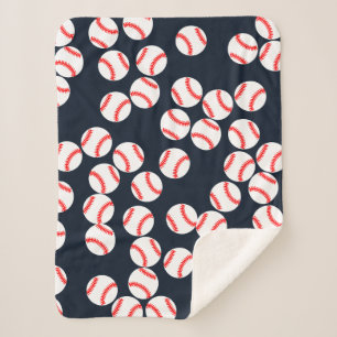 Baseball Sherpa Blanket