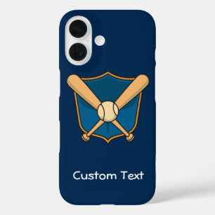 Baseball Shield iPhone 16 Case