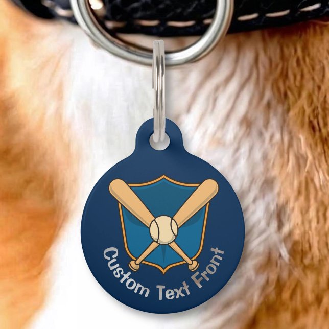 Baseball Shield Pet Tag (Creator Uploaded)