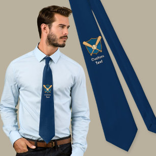 Baseball Shield Tie
