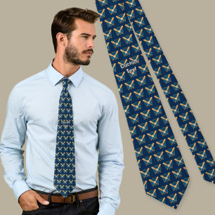 Baseball Shield Tie