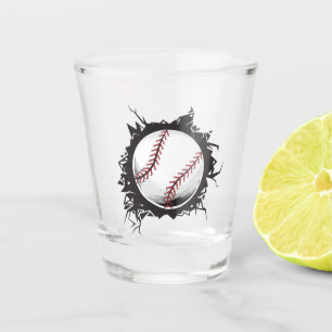 Baseball Shot Glass