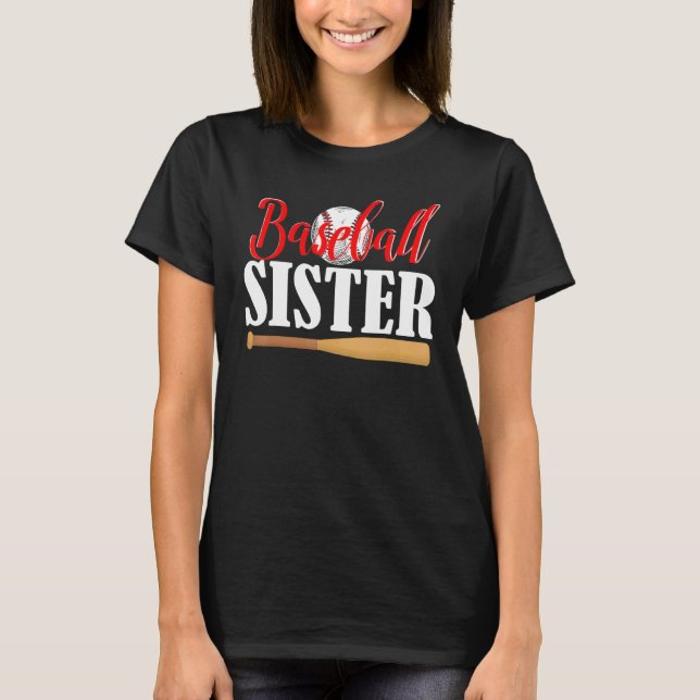 Baseball sister T-Shirt (Front)