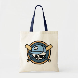 Baseball Skull & Crossbats -boys Tote Bag