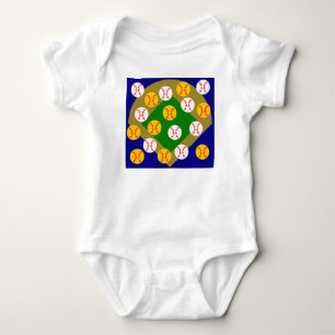 Baseball/Softball Baby Bodysuit