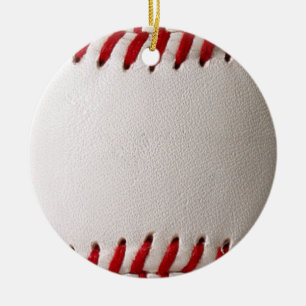 Baseball Softball Ceramic Ornament