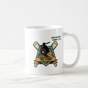 Baseball Softball Club Team League Name Number T S Coffee Mug