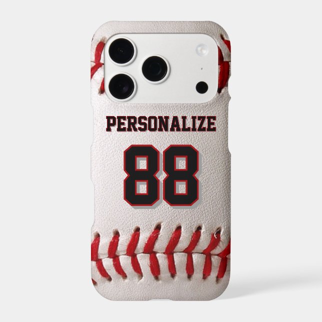 Baseball Softball Custom Name and Number (Back)