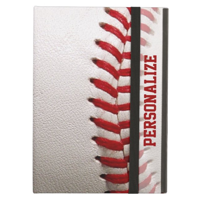 Baseball Softball iPad Air Cover (Front Closed)