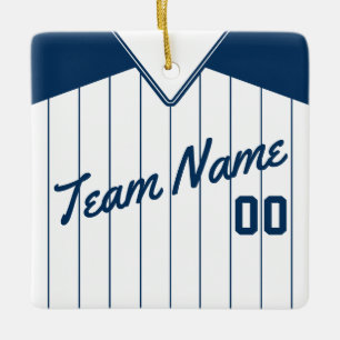 Baseball Softball Jersey Personalised Ornament
