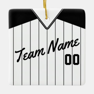 Baseball Softball Jersey Personalised Ornament
