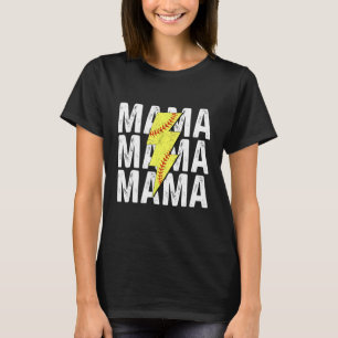 Baseball Softball Mom Life Game Day Mama Mothers D T-Shirt