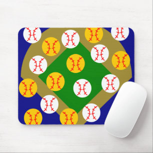 Baseball/Softball Mouse Pad