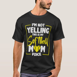 Baseball Softball Mum T-Shirt