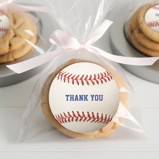 Baseball Softball Sport Thank You Classic Round Sticker (Baseball Softball Sport Thank You Classic Round Sticker
)
